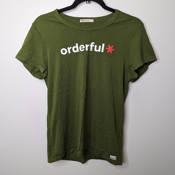 Marine Layer Green T-shirt | Size M - Picture 1 of 4